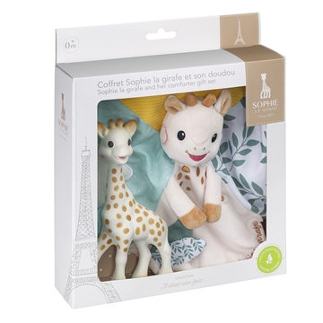 Sophie la Girafe + snuttefilt present set 